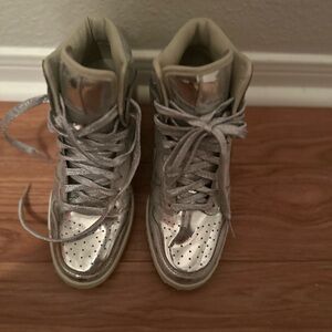 Nike Patent Leather Wedge Dunks